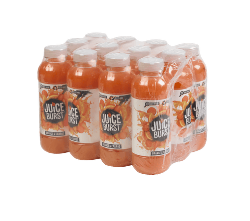 ORANGE & CARROT JUICE 500ml (12 PACK)