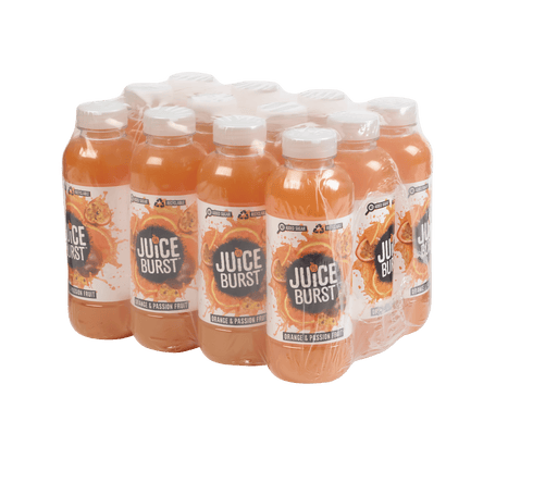 ORANGE & PASSION FRUIT JUICE 500ML (12 PACK)