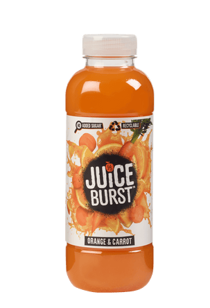 ORANGE & CARROT JUICE 500ml (12 PACK)