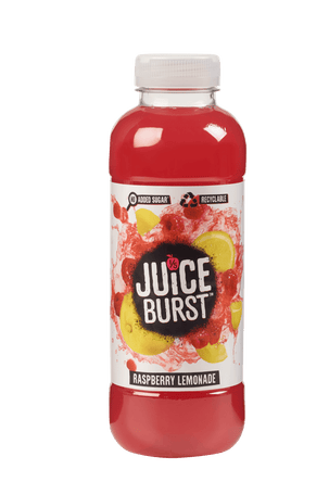 JUICE BURST RASPBERRY LEMONADE 500ML (12 PACK)