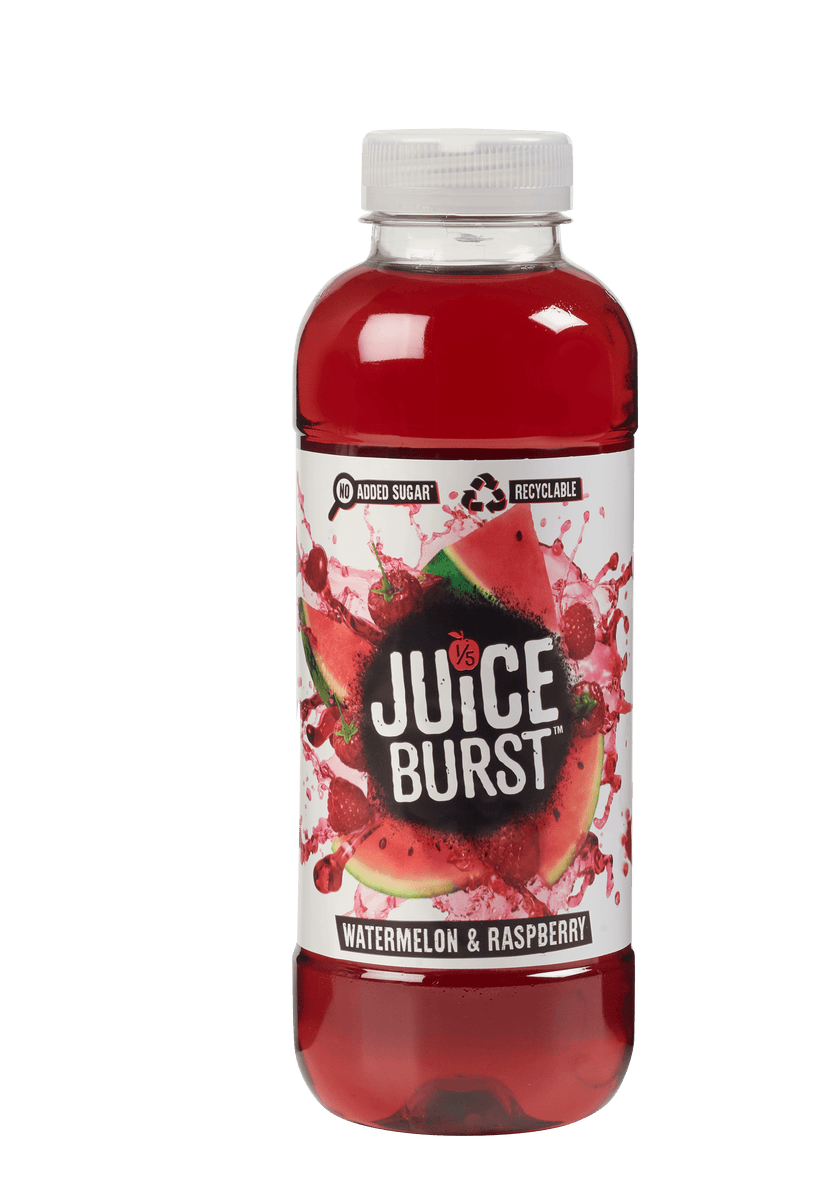 Watermelon & Raspberry Juice 500ml Bottled Juice Juice Burst